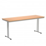 Klapptisch, 170x60 cm (B/T), 72 cm hoch, T-Fuß, 